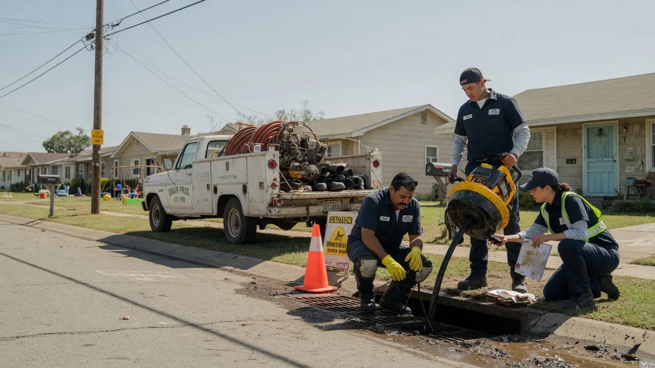 Drain Cleaning in Round Mountain, TX near me